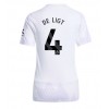 Manchester United Matthijs de Ligt #4 Bortedrakt Kvinner 2025-26 Kortermet